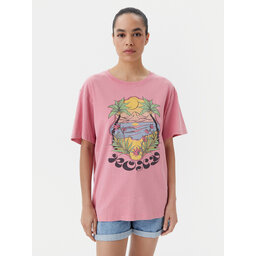 Roxy Roxy Футболка ERJZT05905 Рожевий Oversize