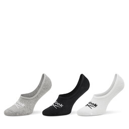 Reebok Set di 3 paia di pedulini unisex Reebok R0351-SS24 (3-pack) Multicolore