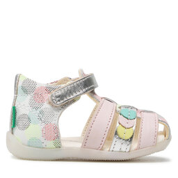 

Босоніжки Kickers Bigflo-2 895390-10 M Blanc/Rose Pois Multic 3, Рожевий