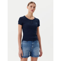 Tommy Jeans Tommy Jeans Póló DW0DW19502 Sötétkék Slim Fit