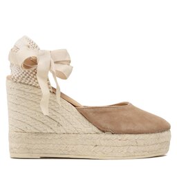 Manebi Espadryle Manebi Wedge Espadrilles W 1.9 WV Brązowy