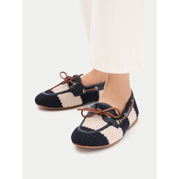 Tommy Hilfiger Mokassins Tommy Hilfiger Th Flex FW0FW09506 Dunkelblau