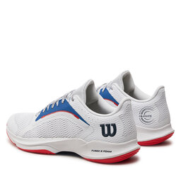 

Взуття Wilson Hurakn 2.0 WRS331630 White/Deja Vu Blue/Wilson Red, Білий