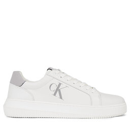 

Снікерcи Calvin Klein Jeans Chunky Cupsole Laceup Lth Mix YM0YM00775 Bright White/Formal Gray 02T, Білий