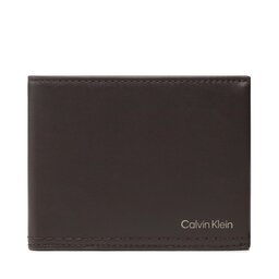 Calvin Klein Didelė Vyriška Piniginė Calvin Klein Duo Stitch Bifold 5cc W/Coin L K50K510322 GE7