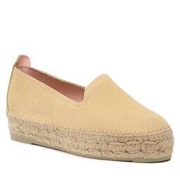 Manebi Espadrilky Manebi Suede Double Sole Espadrilles R 4.2 D0 Inca Cream