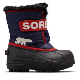 Sorel Μπότες Χιονιού Sorel Snow Commander™ Boot 2114101466 Σκούρο μπλε