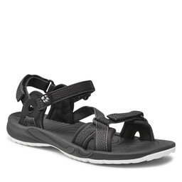 Jack Wolfskin Basutės Jack Wolfskin Lakewood Ride Sandal W 4019041 Black/Grey