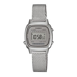 Casio Ceas Casio Vintage LA670WEM-7EF Silver/Silver