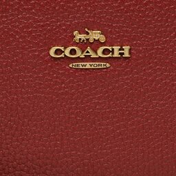 

Сумка Coach Pol Peb Sml Wrl 22952 B4/Cherry, Бордовий