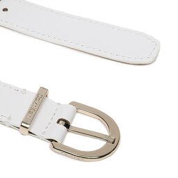 

Жіночий ремінь Calvin Klein Ck Must Metal Loop Rnd Belt 25 Mm K60K610158 YAF, Білий