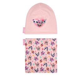 LITTLEST PET SHOP Set: gorro y bufanda de tubo LITTLEST PET SHOP CEO-ACCCS-AW25-320LPS Rosa