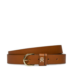Tommy Hilfiger Cinturón para mujer Tommy Hilfiger Essential Effortless 2.5 AW0AW15766 Tan 0HD