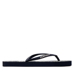 

В'єтнамки Seafolly Full Bloom Thong 71825 True Navy, Cиній