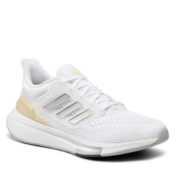 adidas Обувки adidas Eq21 Run GZ0591 Cloud White/ Matte Silver/Sandy Beige Met