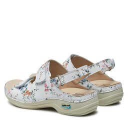 

Босоніжки Nursing Care Helsinki WG9F1 Flowers, Білий