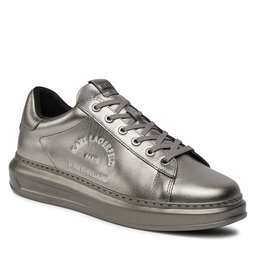 KARL LAGERFELD Sneakers KARL LAGERFELD KL52538M Dk Silver Textured Lthr 1DS
