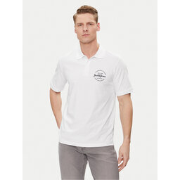 Jack&Jones Jack&Jones Polo marškinėliai Forest 12248621 Balta Standard Fit