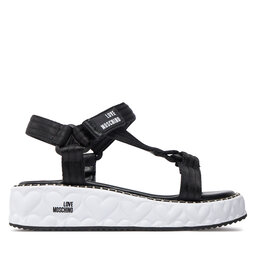 LOVE MOSCHINO Sandały LOVE MOSCHINO JA16365I0IIX5000 Czarny