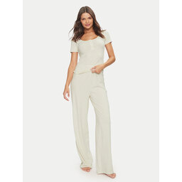 Guess Guess Pižama O4YX02 KBBU1 Écru Regular Fit