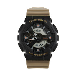 G-Shock Zegarek G-Shock Two Tune Utility GA-110TU-1A5ER Brązowy