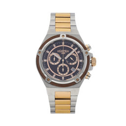 Roamer Zegarek Roamer Tempomaster Chrono 221837 49 65 20 Srebrny