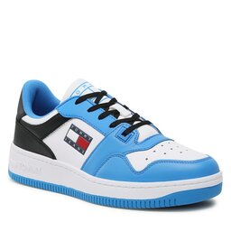 Tommy Jeans Sneakers Tommy Jeans Basket Leather EM0EM01162 Deep Sky Blue C2P