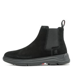

Челсі Tommy Hilfiger Premium Th Suede Hybrid Chelsea FM0FM04683 Black BDS, Чорний