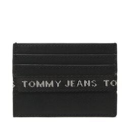 Tommy Jeans Etui pentru carduri Tommy Jeans Tjm Essential Leather Cc Holder AM0AM11219 BDS