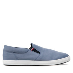 

Кросівки Tommy Hilfiger Essential Slip On Chambray Vulc FM0FM03994 Twilight Indigo C5F, Cиній