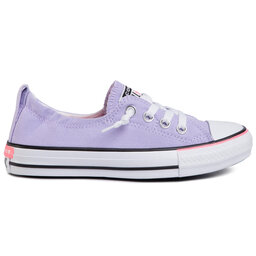 

Кеди Converse Ctas Shoreline Slip 567733C Moonstone Violet/White/Black, Фіолетовий