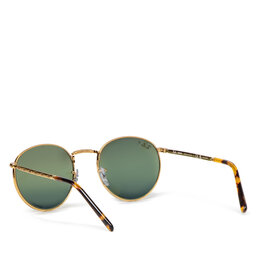 

Сонцезахисні окуляри Ray-Ban New Round 0RB3637 9196G4 Legend Gold, Зелений