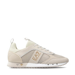 

Снікерcи EA7 Emporio Armani X8X027 XK050 Q228 Rainy Day/Light Gold, Бежевий