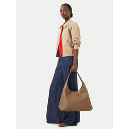 Tommy Hilfiger Handtasche Tommy Hilfiger Th Everyday Hobo AW0AW19187 Beige