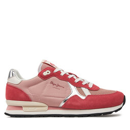 Pepe Jeans Сникърси Pepe Jeans Brit Heritage W PLS31474 Розов