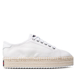 

Еспадрильї Tommy Jeans Lace Up Esspadrilles EN0EN01813 White YBR, Білий