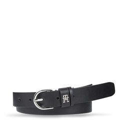 Tommy Hilfiger Ceinture femme Tommy Hilfiger Th Timeless 2.5 AW0AW15379 Black BDS