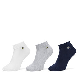 Lacoste Súprava 3 párov kotníkových ponožiek unisex Lacoste RA2917 Farebná