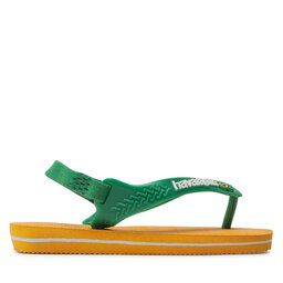 

Босоніжки Havaianas Brasil Logo 41405776362 Orange Citrus, Зелений