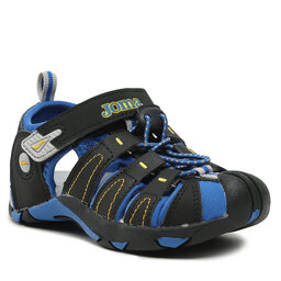 Joma Σανδάλια Joma S.Seven Jr 2301 SSEVJS2301V Black/Royal