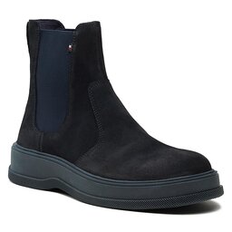 Tommy Hilfiger Botines Chelsea Tommy Hilfiger Th Everyday Core Suede Chelsea FM0FM04659 Desert Sky DW5