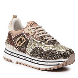 Liu Jo Sneakers Liu Jo Maxi Wonder Glitter 24 BF2103 TX007 Light Gold 04178