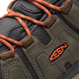

Трекінгові черевики Keen Circadia Wp 1026774 Black Olive/Potters Clay, Зелений