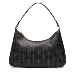 Calvin Klein Handtasche Calvin Klein Emblem Aop Small Shoulder Bag LV04F3889G Schwarz