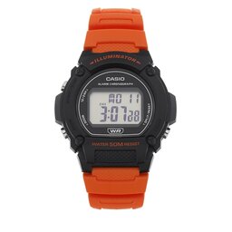 Casio Reloj Casio W-219H-4AVEF Orange/Black