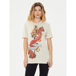 Brave Soul Brave Soul Marškinėliai MTS-149LENNON Écru Straight Fit