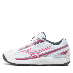 

Взуття Mizuno Break Shot 4 Ac 61GA2326 White/Pink Tetra/Turbulence 58, Білий