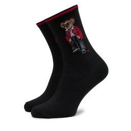 Polo Ralph Lauren Κάλτσες Ψηλές Γυναικείες Polo Ralph Lauren 455923572001 Black 001
