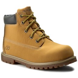 Skechers Schnürstiefeletten Skechers Mitigate 93163L/WTN Wheat
