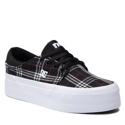 DC Teniși DC Trase Platform ADJS300269 Black/Plaid (Bpd)